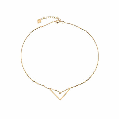 astrid choker gold